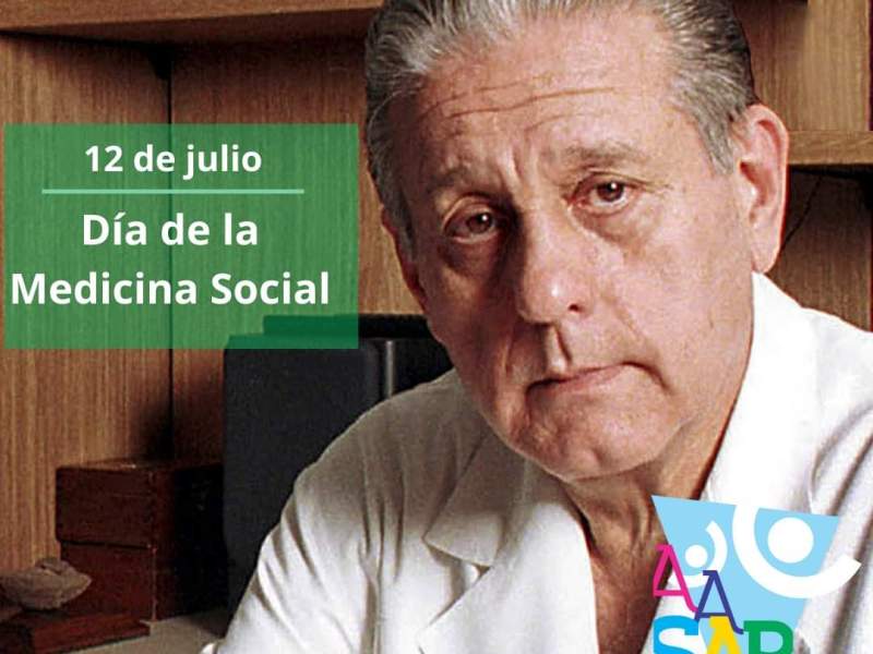 Homenaje al Dr. Favaloro en el día de la medicina social